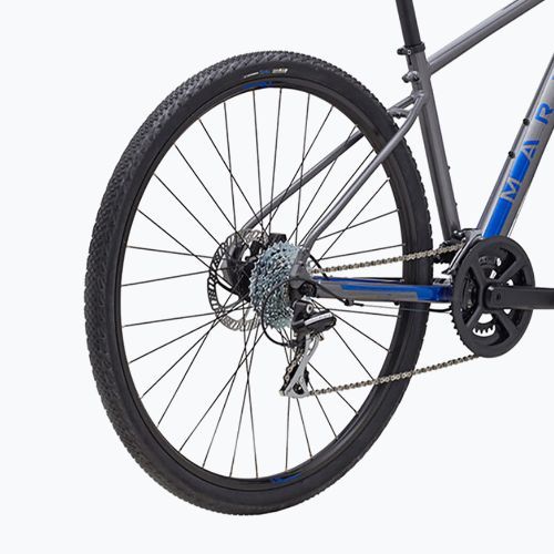 Marin San Rafael DS2 700C gloss grey/blue cross bicycle