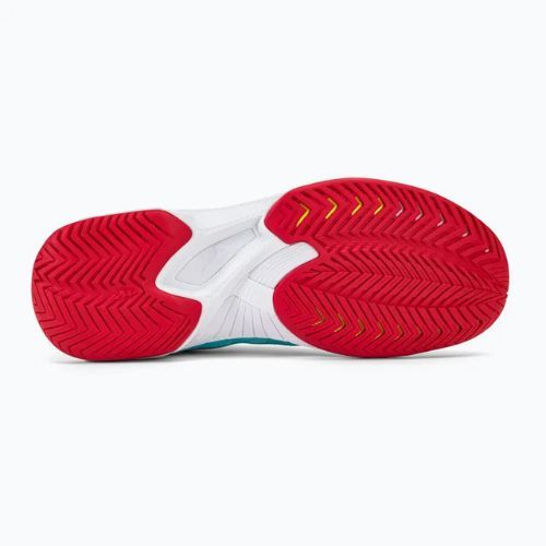 Women's tennis shoes Mizuno Wave Exceed Tour 5 AC tanger turquoise/fiery coral 2/white