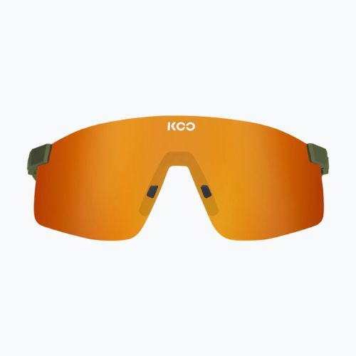 Koo Nova olive green matt/orange mirror sunglasses
