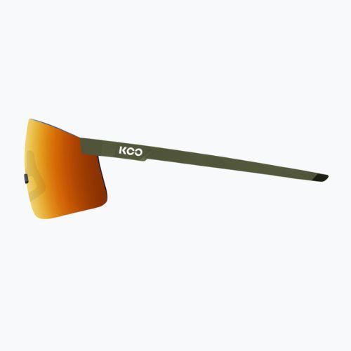 Koo Nova olive green matt/orange mirror sunglasses