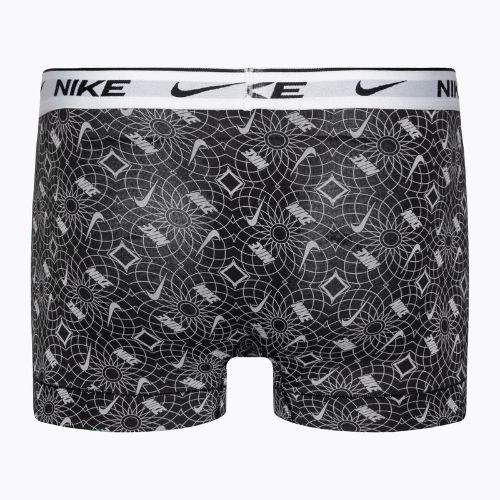 Men's Nike Everyday Cotton Stretch Trunk boxer shorts 3 pairs black/blue/grey