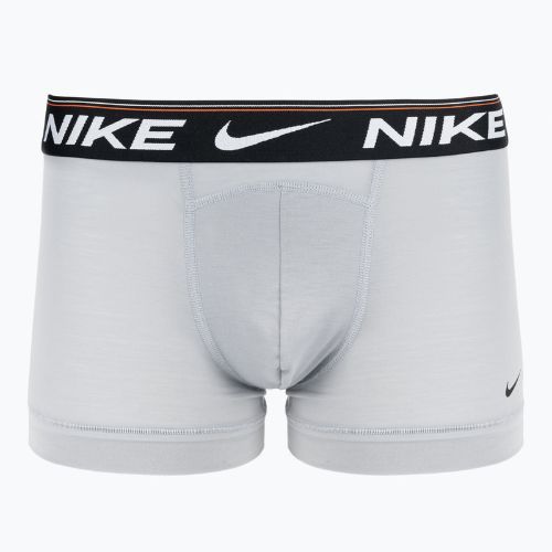 Men's boxer shorts Nike Dri-FIT Ultra Comfort Trunk 3 pairs grey/orange