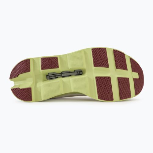 Men's On Cloudmonster frost/acacia running shoes
