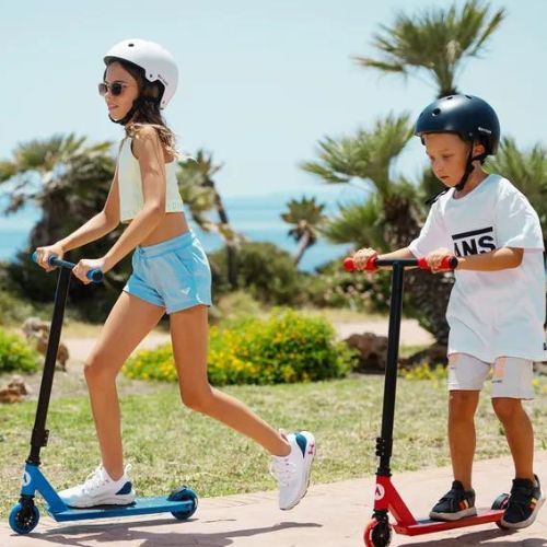 Children's freestyle scooter ATTABO Bunny Hop red