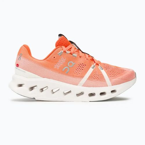 Men's On Cloudsurfer flame/white running shoes