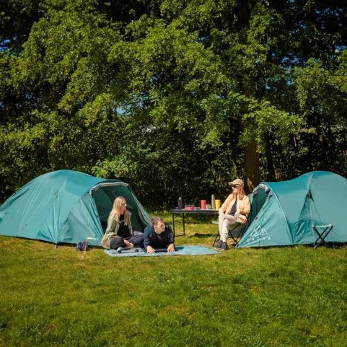 4-person camping tent KADVA CAMPdome 4 green