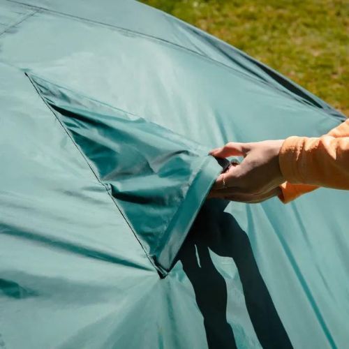 KADVA CAMPdome 4-person camping tent green