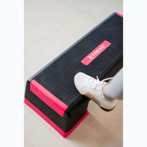 TREXO aerobics stepper TXO-B4W007 pink