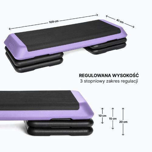 XTREXO Aerobic stepper AS01 purple