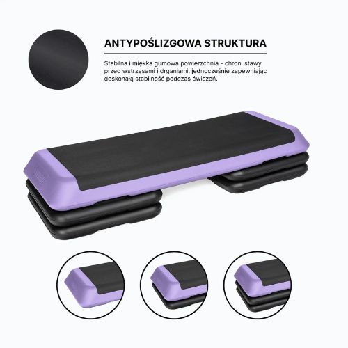 TREXO Aerobic stepper AS01 purple