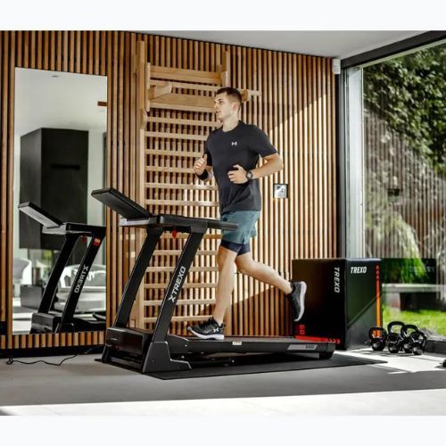 XTREXO X400 electric treadmill black