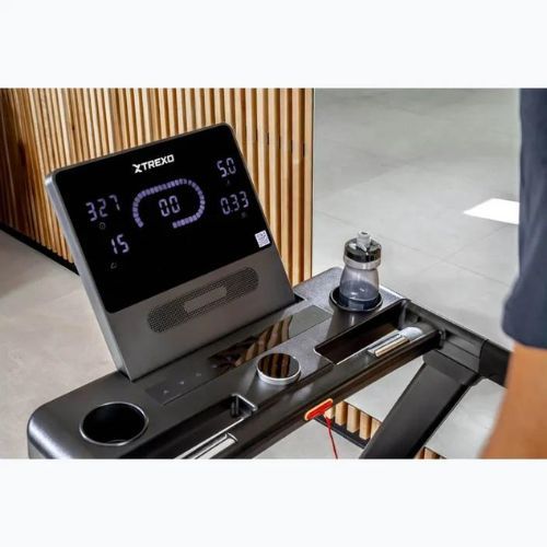 XTREXO X400 electric treadmill black