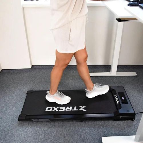 XTREXO Walking Pad W100 electric treadmill black