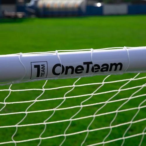 OneTeam PVC football goal 300 x 200 cm white