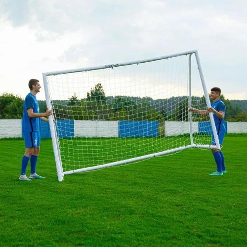 OneTeam PVC football goal 300 x 200 cm white