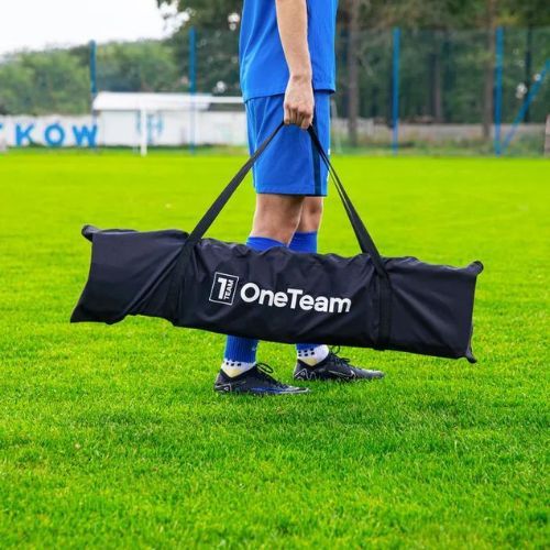 OneTeam Flex Square football goal 240 x 150 cm white