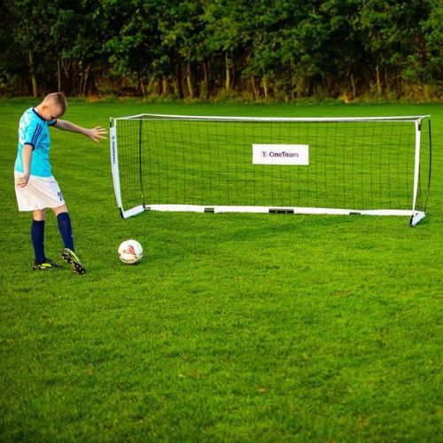 OneTeam Flex Square football goal 300 x 100 cm white