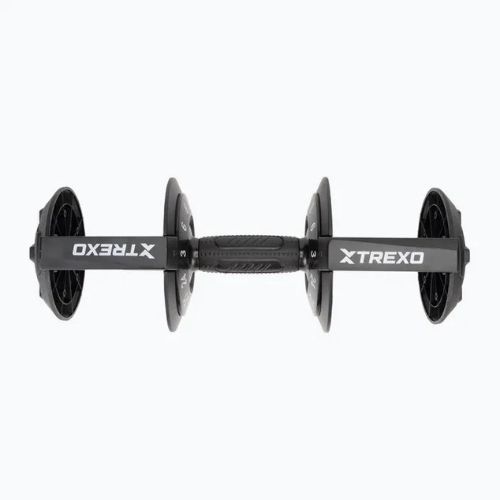 TREXO adjustable dumbbell TXO-B4W002 24 kg black