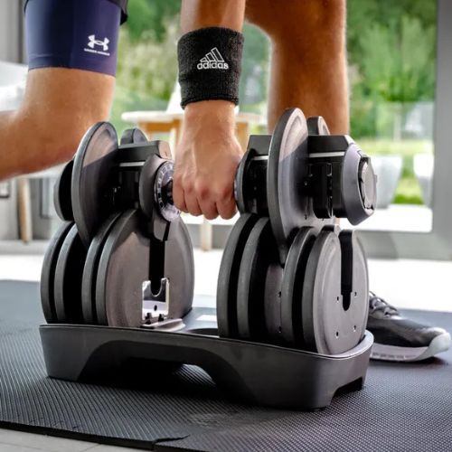 XTREXO adjustable dumbbell TXO-B4W001 40 kg black