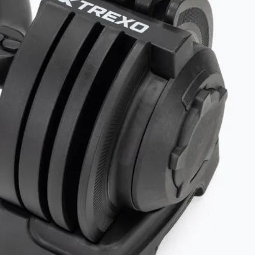 XTREXO TXO-B4W004 12kg adjustable kettlebell black
