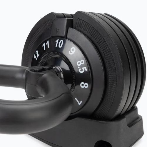 TREXO TXO-B4W004 12kg adjustable kettlebell black