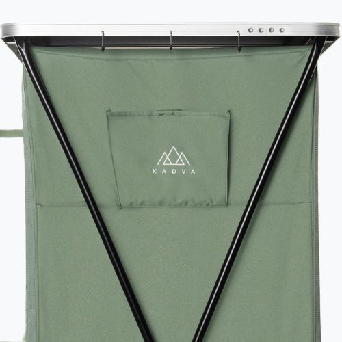KADVA CAMPshelf 24 green camping cabinet
