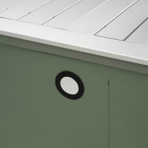 KADVA CAMPcook 221 green camping kitchen cabinet