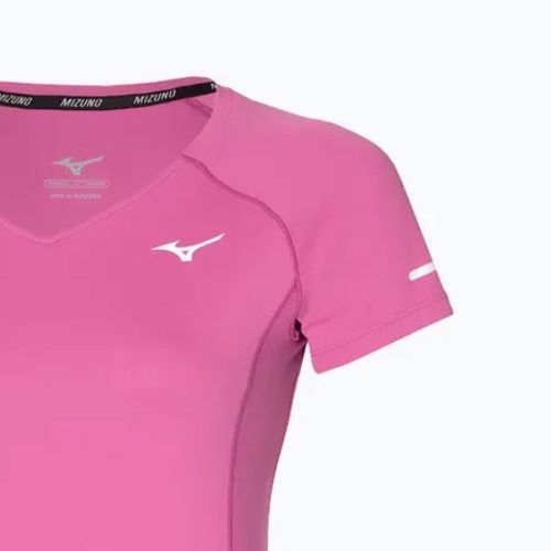 Women's running shirt Mizuno Sun Protect Tee wild orchid