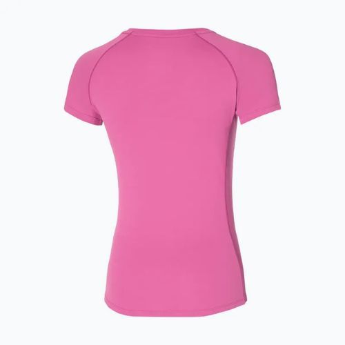 Women's running shirt Mizuno Sun Protect Tee wild orchid