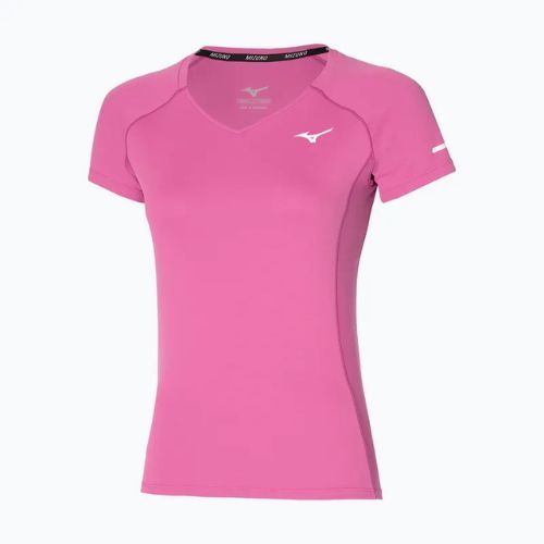 Women's running shirt Mizuno Sun Protect Tee wild orchid