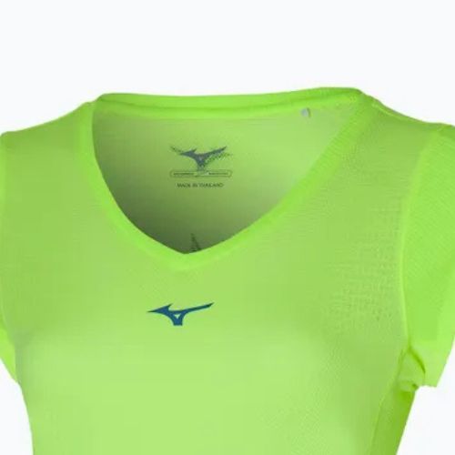 Women's running shirt Mizuno Aero Tee neolime