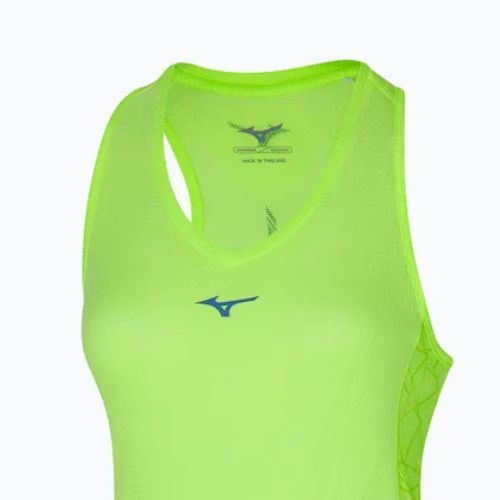 Women's running tank top Mizuno Aero Tank neolime