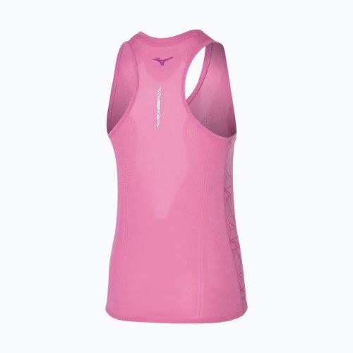 Women's running tank top Mizuno Aero Tank wildorchid