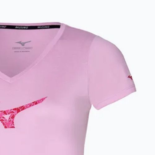 Women's running shirt Mizuno Impulse Core RB Tee pink lavender
