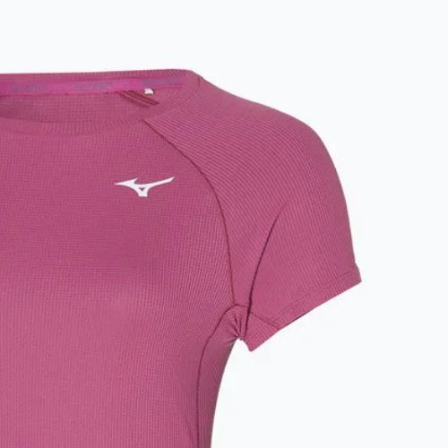 Women's running t-shirt Mizuno Dryaeroflow Tee magenta haze