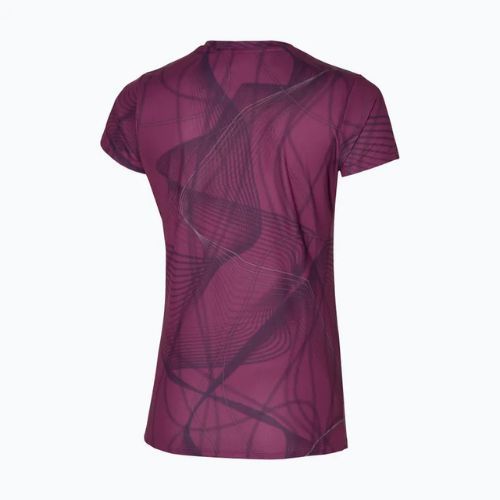 Women's running t-shirt Mizuno Graphic Tee magenta haze