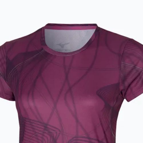 Women's running t-shirt Mizuno Graphic Tee magenta haze
