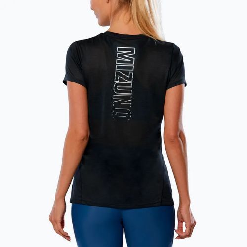 Women's running shirt Mizuno Core Graphic Tee black