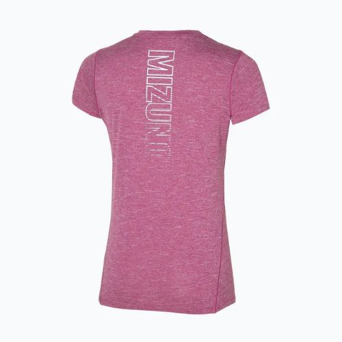Women's running shirt Mizuno Core Graphic Tee magenta haze