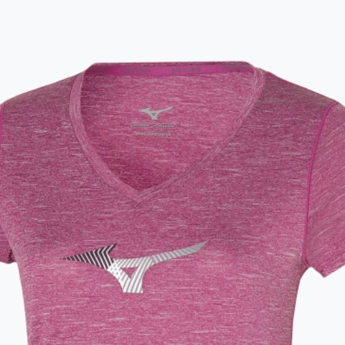 Women's running shirt Mizuno Impusle Core RB Tee magenta haze