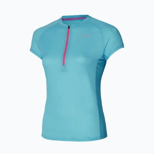 Women's running shirt Mizuno Trail DAF HZ Tee antigua sand