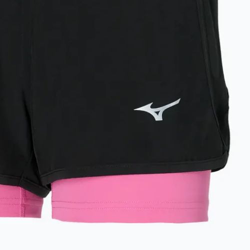 Women's running shorts Mizuno ER 2in1 wild orchid