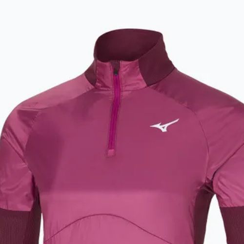 Women's running longsleeve Mizuno Hybrid LS Tee magenta haze