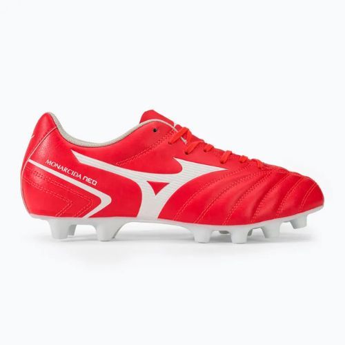 Mizuno Monarcida Neo II Select FG men's football boots flerycoral2/white