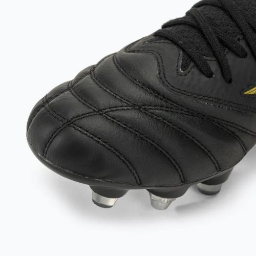 Men's Mizuno Morelia Neo IV Beta SG football boots black/gold/black