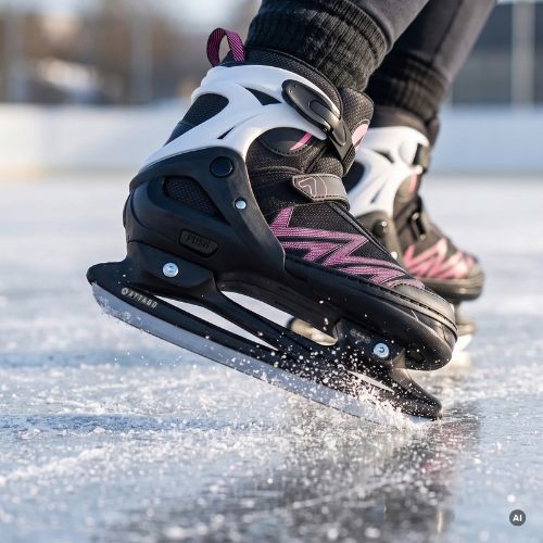 ATTABO 2-in-1 children's skates Kylo pink
