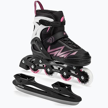 ATTABO 2-in-1 children's skates Kylo pink