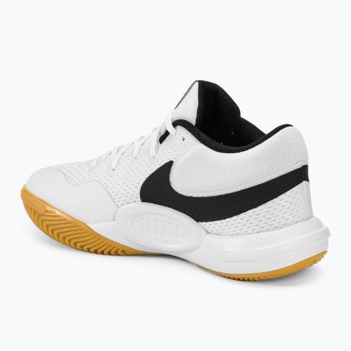 Nike Hyperquick Court Flight white/black volleyball shoes