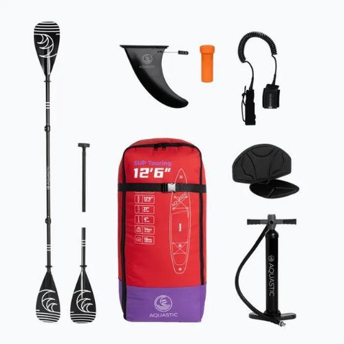 Board SUP AQUASTIC Touring 12'6" 2024 red