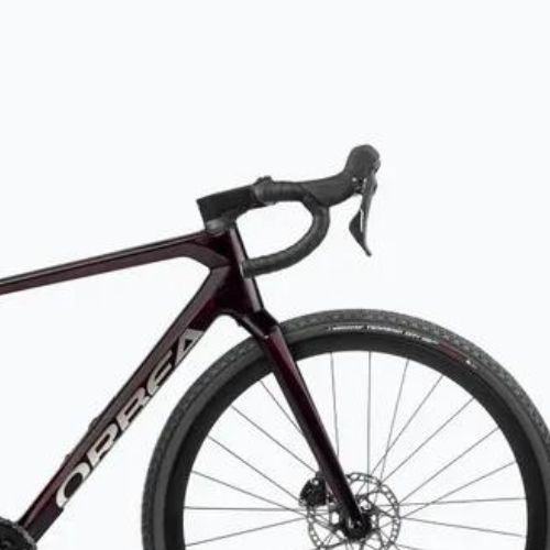 Gravel bike Orbea Terra M30 Team 2024 wine red carbon view